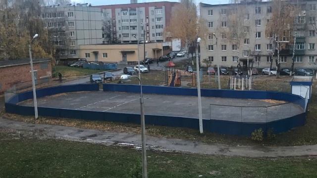 Наша хоккейная коробка До и после... смотреть онлайн