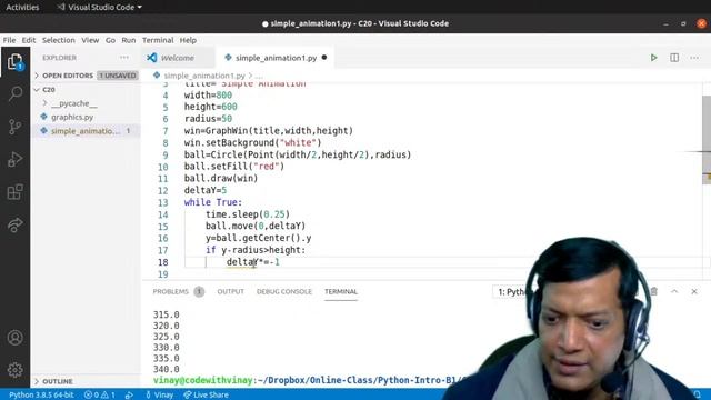 Live Class: Simple animation using graphics.py смотреть онлайн