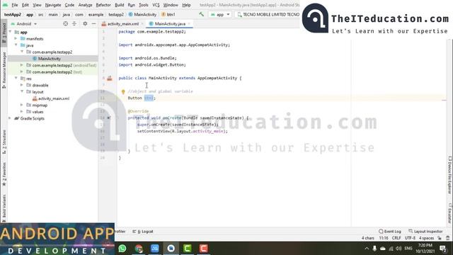 Android App Development For Beginners in Urdu Hindi | Working Button Controls | Onclick Listener смотреть онлайн