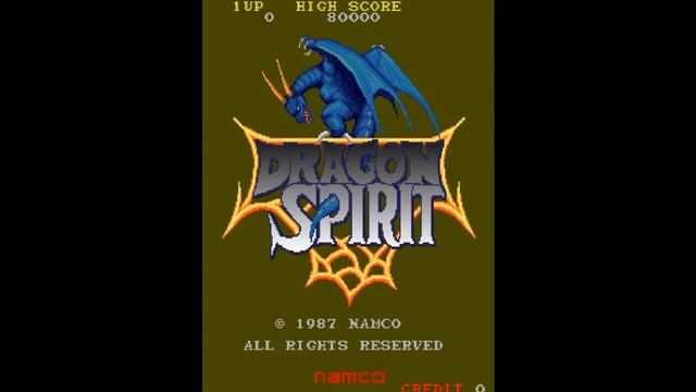 DRAGON SPIRIT 001 Credit~Opening~出発 (arcade game music) смотреть онлайн