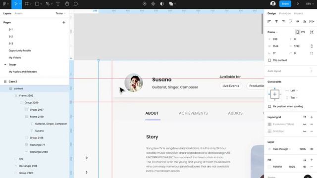 Missing “fix position when scrolling” option under Constraints section Figma смотреть онлайн