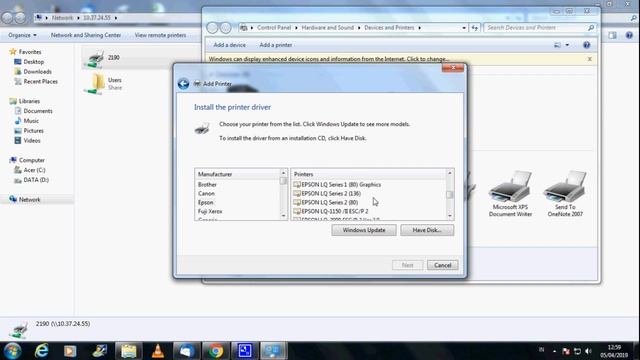 Cannot connect to printer sharing 0x00003e3