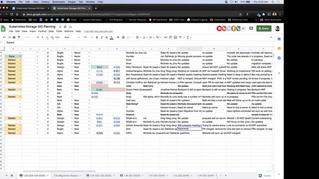Kubernetes SIG Storage 20201105 смотреть онлайн