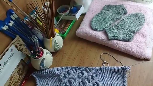 Нашла КЛАССНЫЙ УЗОР/Вяжу безрукавку.