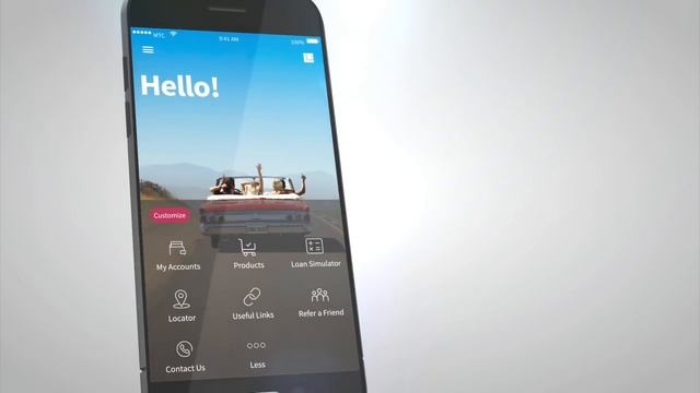 Here's how you can use My BLF, your mobile banking app - Demo смотреть онлайн