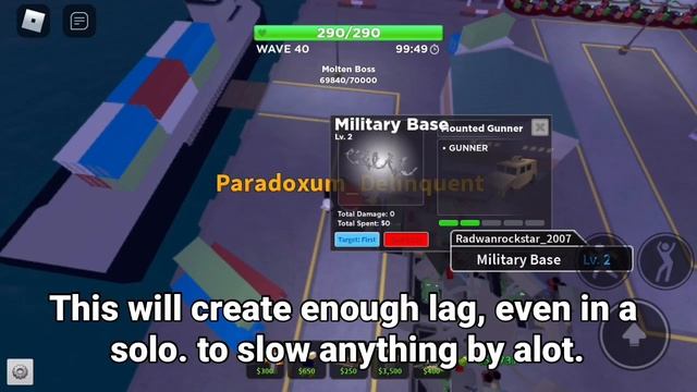 {Patched} BEST way to do Military base GLITCH.. (Roblox TDS) смотреть онлайн