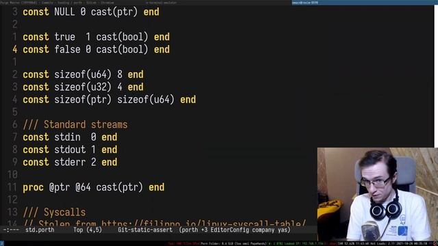 Compile Time Checks (Porth Ep.27) смотреть онлайн