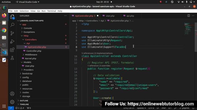 Laravel 10 RESTful APIs Development with Sanctum Authentication | Laravel 10 Development Tutorials смотреть онлайн