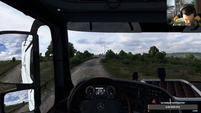 ETS2-Обзор мода Mercedes-Benz Actros MP3(1.46) смотреть онлайн