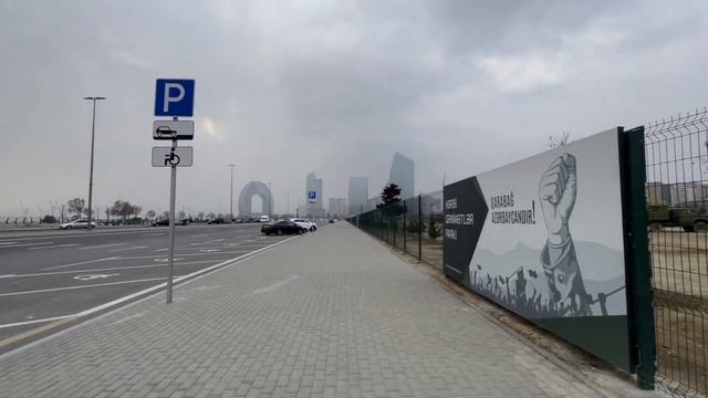 WALKİNG TOUR İN WHİTE CİTY AVENUE - Baku Azerbaijan ( Walking Tour 2023 ) #baku #walkingtour #gezi