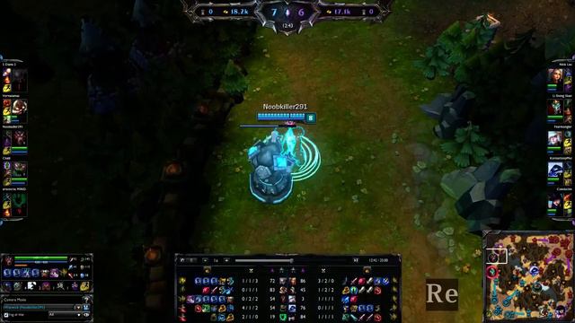 NA Diamond Warwick TOP vs Irelia Season 4 (4.19) League of Legends LoL Pro SoloQ смотреть онлайн