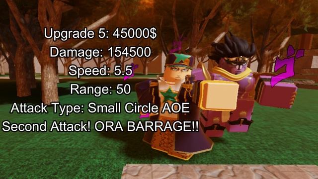 7 STAR JOTARO PART 6 ORB SHOWCASE! ALL STAR TOWER DEFENSE - ROBLOX (FANMADE) смотреть онлайн