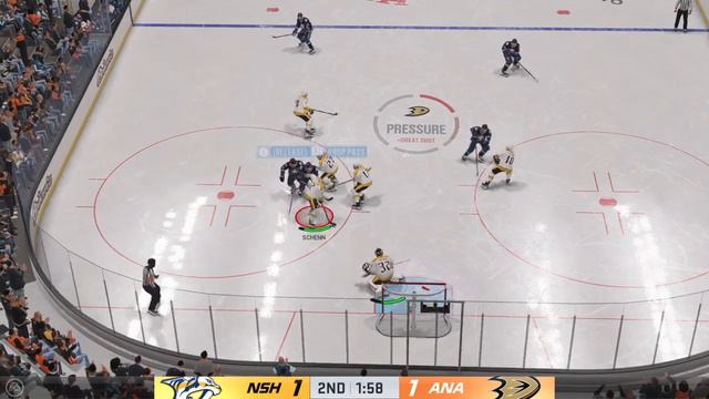 NHL 24 PS4. 2023-2024 REGULAR SEASON 2.25.2024: Nashville PREDATORS VS Anaheim DUCKS ! смотреть онлайн