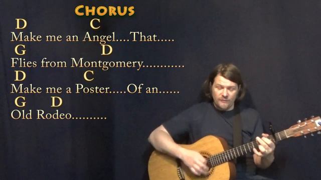 Angel From Montgomery (Bonnie Raitt) Strum Guitar Cover Lesson with Chords/Lyrics - Capo 2nd Fret смотреть онлайн