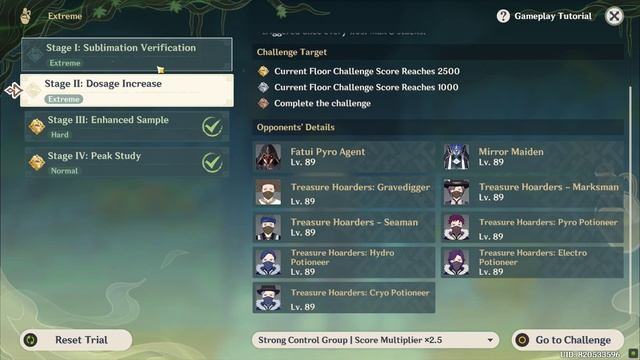 Score 18000 Points Sealed Ruins Genshin Impact A Study in Potions смотреть онлайн