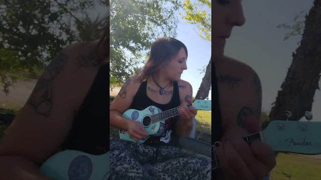 ukulele cover of "When You're Gone" by Jesse Stewart смотреть онлайн