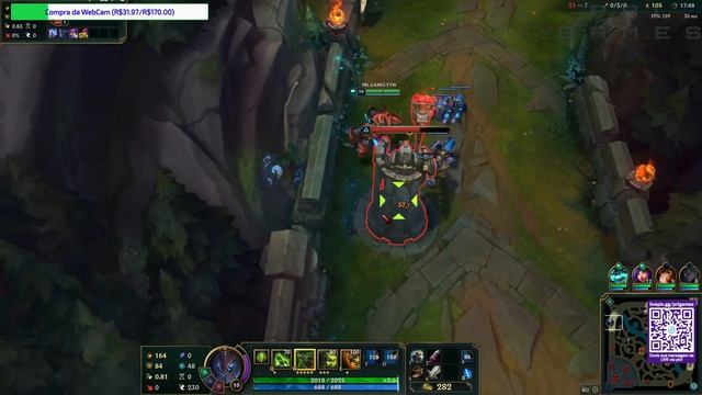 LEAGUE OF LEGENDS - A LUTA PRA CHEGAR NO OURO! смотреть онлайн