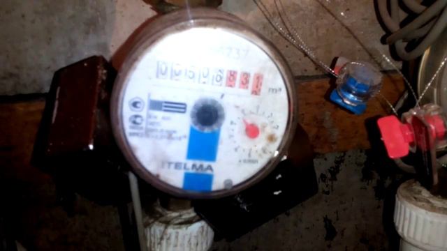Magnet stopped water meter ITELMA смотреть онлайн