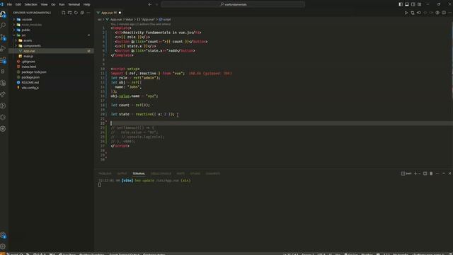 Reactivity in vue.js || reactive in vue.js || Vue 3 tutorial in Urdu and Hindi смотреть онлайн