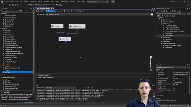 Tarefa Unir Tudo (Union All) - SQL Com Visual Studio-ETL- Banco de Dados смотреть онлайн