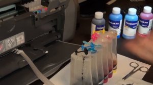 Промывка печатающей головки Epson Stylus Photo R220