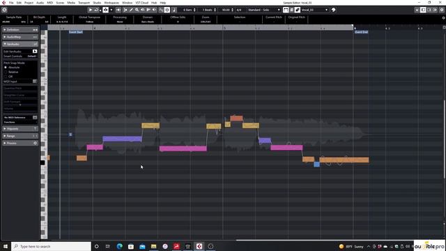 Steinberg Cubase Tutorials Episode 11 of 20 - Manual pitch correction of Cubase смотреть онлайн