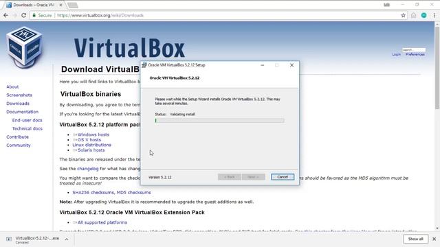 Lecture 3 of 18 : Download and install virtual box on windows 10 смотреть онлайн