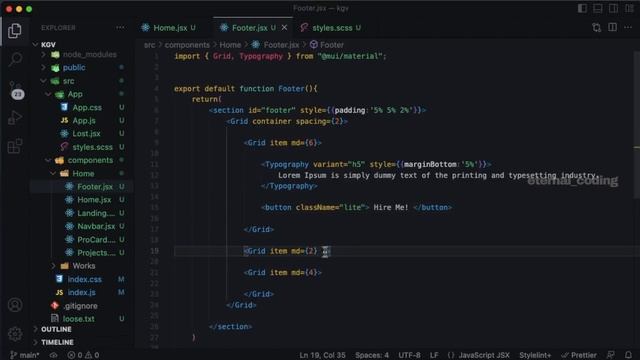 1.4 - The Footer for MERN APP!! смотреть онлайн