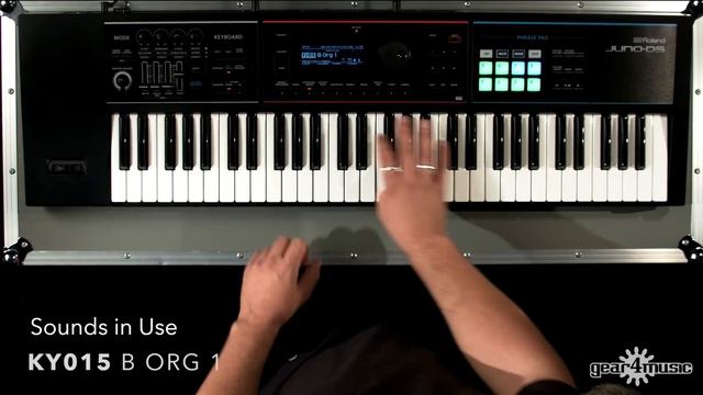 Roland Juno DS61 Synth (Sounds Only) | Gear4music Demo смотреть онлайн