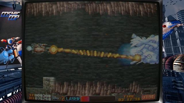 Armed Police Unit Gallop (Cosmic Cop) Long Play Arcade HD - 60FPS смотреть онлайн