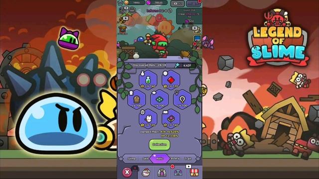 ПОЛНЫЙ ОБЗОР СЛАЙМА HAPPY / Legend of Slime: Idle RPG #34 смотреть онлайн