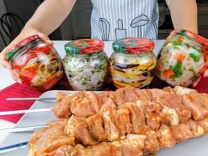 Закуски к ШАШЛЫКУ! Быстро, много, вкусно и ЗА КОПЕЙКИ!