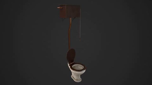Toilet [3D Model] смотреть онлайн