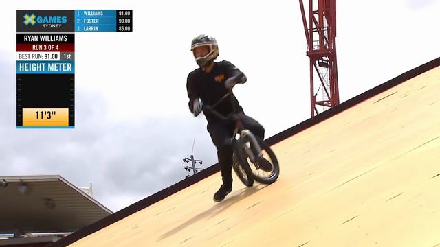 Ryan Williams wins gold in BMX Big Air | X Games Sydney 2018 смотреть онлайн