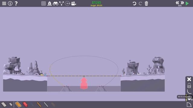 Building HUGE BRIDGES the engineering way! Poly Bridge 2! смотреть онлайн