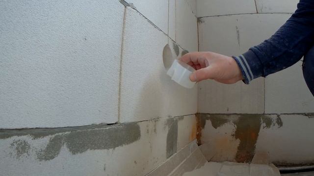 Розетки. Начало. Розетка за телевизором. Штробы в ГБ.