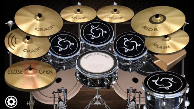 Best App with Realistic Drum Set | Simple Drums Rock | Android/iOS смотреть онлайн