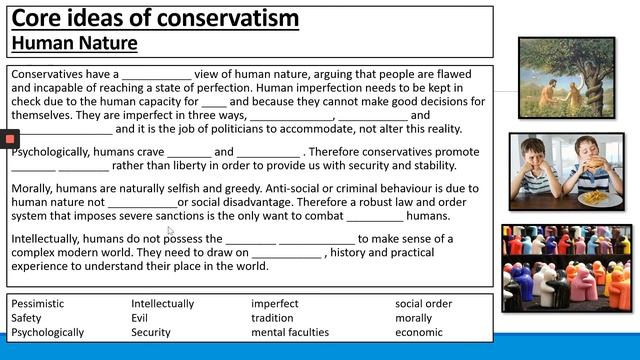 Year 12 Politics: Core Ideas of Conservatism смотреть онлайн