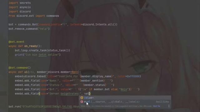 USERINFO Commands für DEINEN Discord BOT | Folge#4 | Discord Bot Programmierung (Python/discord.py) смотреть онлайн