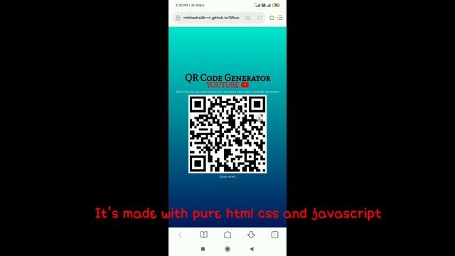 Qr code generator using javascript смотреть онлайн