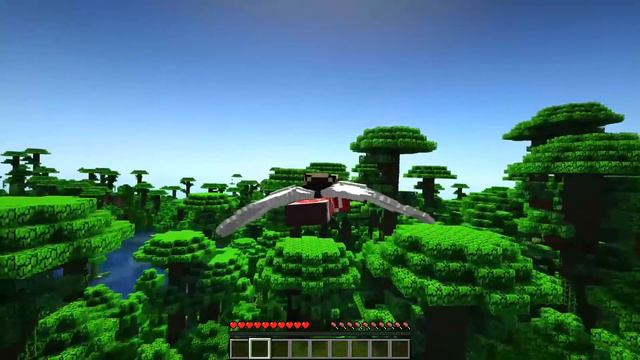 COMMENT AVOIR DES AILES DANS MINECRAFT ! смотреть онлайн