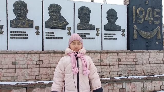 Осьминушкина Екатерина - «Спасибо солдатам!» В. Голушко смотреть онлайн