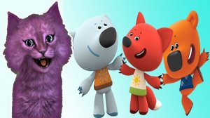 МИМИШКИ УЧИМ ЦИФРЫ ИЗУЧАЕМ ЖИВОТНЫХ, ВЕСЕЛО СОБИРАЕМ ГРИБЫ И ЯГОДЫ С ГОВОРЯЩИМ КОТЕНКОМ АБИ Android