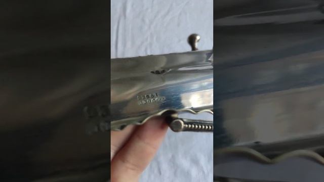 Старинная ваза, серебрение, гравировка смотреть онлайн