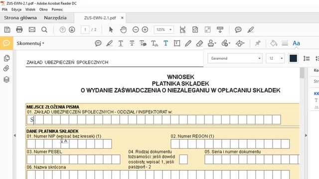 Jak wypełniać formularze zapisane lub zeskanowane w pdf? смотреть онлайн