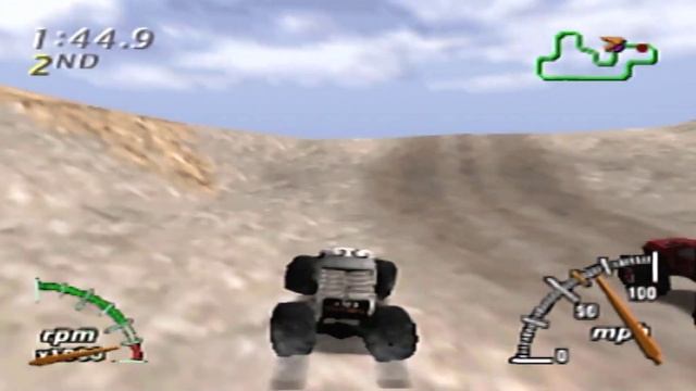 Monster Truck Madness 64 100% Nintendo 64 Walkthrough (Junk Yard) смотреть онлайн