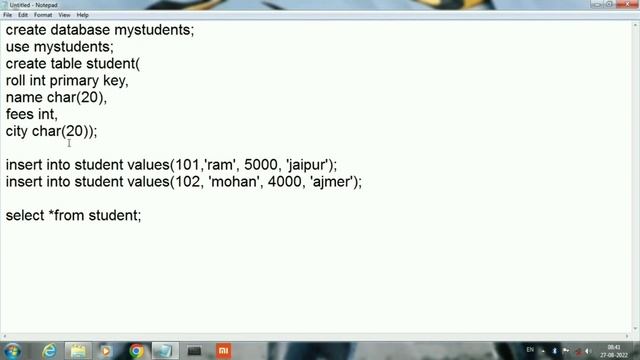 How to Import an SQL file using the Command Line in MYSQL | SQL Tutorial for Beginners смотреть онлайн