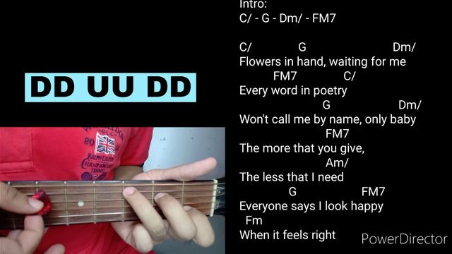 Angels Like You - Miley Cyrus (EASY GUITAR TUTORIAL) смотреть онлайн