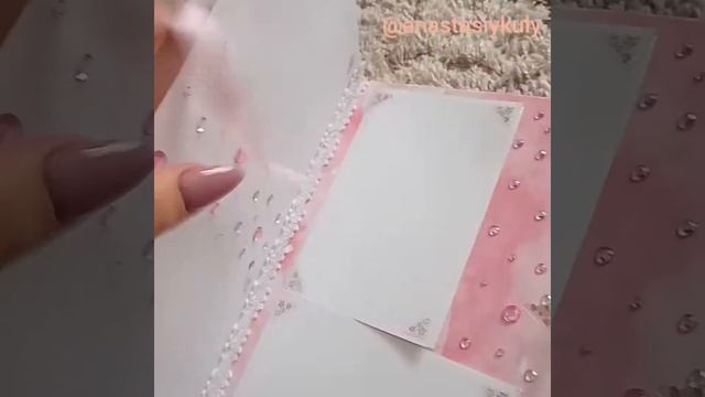 Свадебный альбом своими руками скрапбукинг в нежно розовых оттенках смотреть онлайн