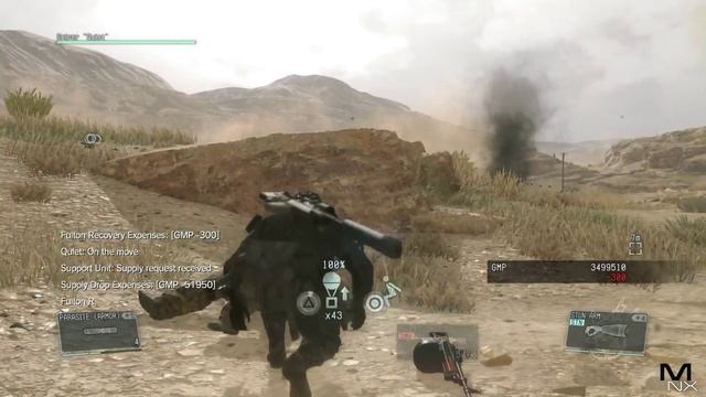 【MGSV:TPP】Episode 45 : A Quiet Exit (S Rank/All Tasks/Perfect Stealth) смотреть онлайн